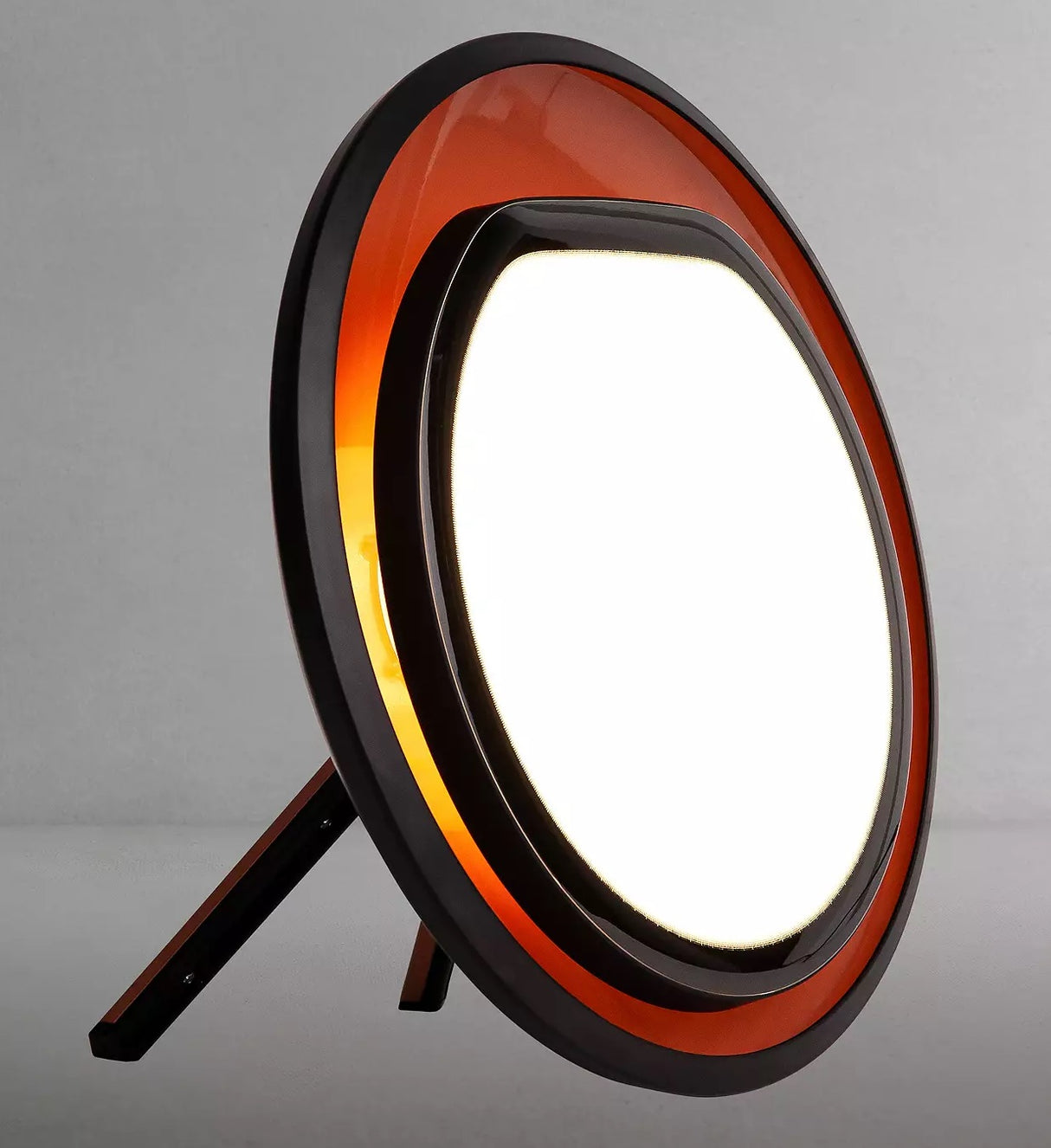 Lumie Halo 20cm SAD Light Therapy LED Lamp - Black/Copper