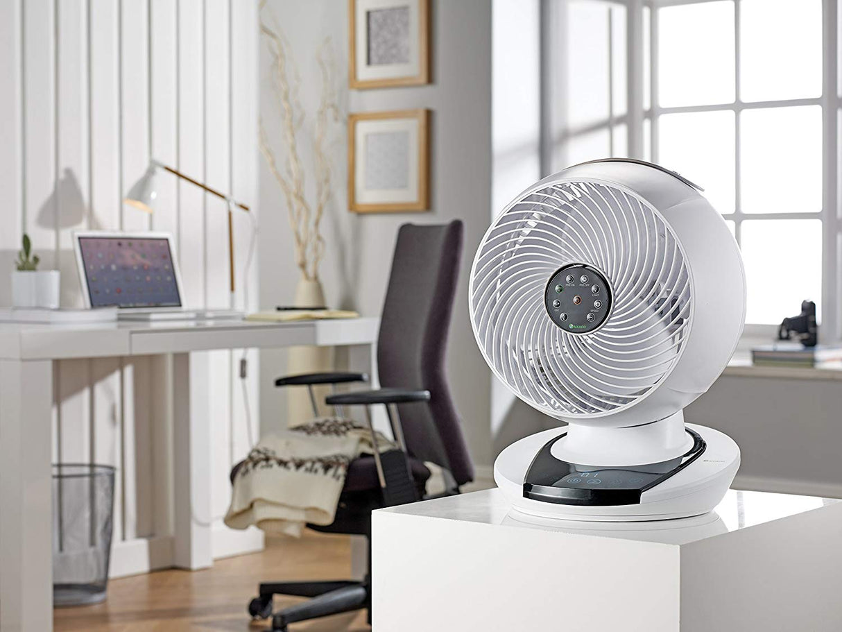 Meaco MeacoFan 1056 Air Circulator Portable 12" Desk Fan - White