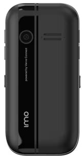 IMO DASH 4G Mini 1.8'' Button Mobile Phone 128MB Unlocked Dual-SIM - Black