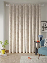 John Lewis Cala Weave Pair Lined Eyelet Curtains W167 x Drop 182cm - Gold - Kazoop 