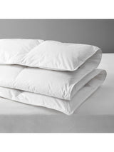 John Lewis Natural Duck Down 60/40 10.5 Tog White Duvet Single 135 x 200cm