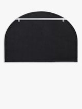 John Lewis Scandi Metal Overmantle Mirror 76 x 102cm - Silver - Kazoop 