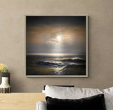 John Lewis William Vanscoy Hello Goodbye Framed Canvas Print 64.5 x 64.5cm