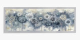 John Lewis Catherine Stephenson 'Blue Dandelion' Framed Print 44.5 x 124.5cm - Kazoop 