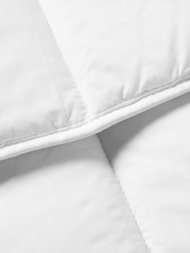 John Lewis 2-4 Tog Natural British Wool Light 2-4 Tog White Duvet -  Single