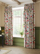 John Lewis Fruit Tree Pencil Pleat Pair Blackout Curtains 228x228cm - Multi