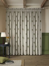 John Lewis Ariana Pair Lined Pencil Pleat Curtains W167 x D228cm Dark Olive