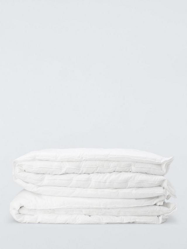 John Lewis Climate Control 3-in-1 4.5 + 9 Tog Whtie Duvet - King 225 x 220cm