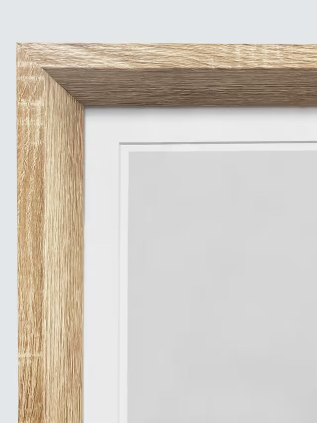 Brookpace Lascelles Anna Bulow 'Zen' Framed Print & Mount 75 x 55cm - Grey