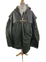 Barbour Women's Aberford Waxed Hooded Jacket - Olive/Ancient Tartn - Size 14