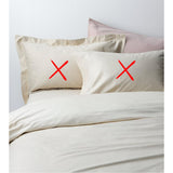 John Lewis Egyptian Cotton Sateen 600TC Super King Duvet Cover - Cream