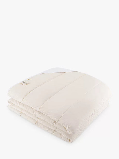 Floks Luxury All Seasons Wool Duvet 8-10 Tog King Size 220 x 230cm - Neutral - Kazoop 