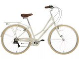 Pendleton Somerby 7-Speed 700c Women's Hybrid Bike - Bone - Small Light Grey