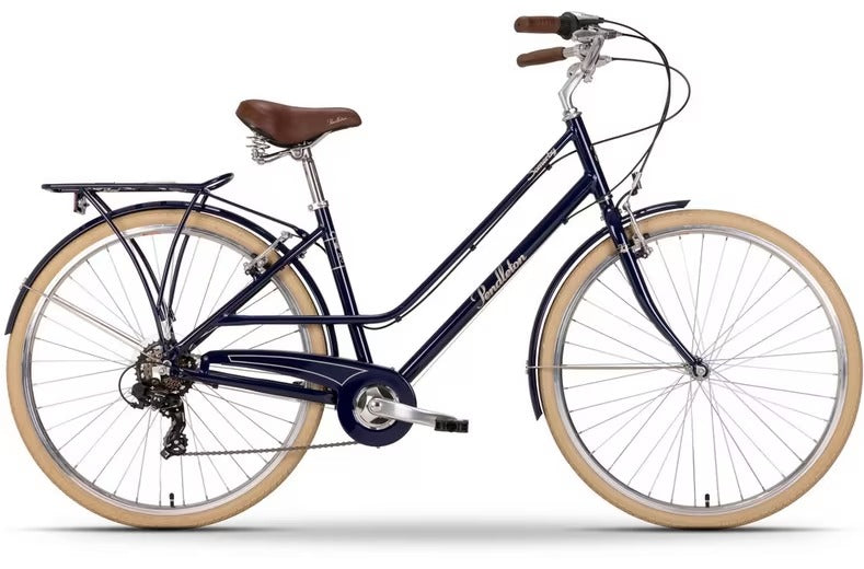 Pendleton Somerby 7-Speed V-Brake Hybrid Bike - Medium 17in - Midnight Blue