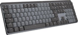 Logitech MX Mechanical Bluetooth Rechargeable Wireless Keyboard - Graphite