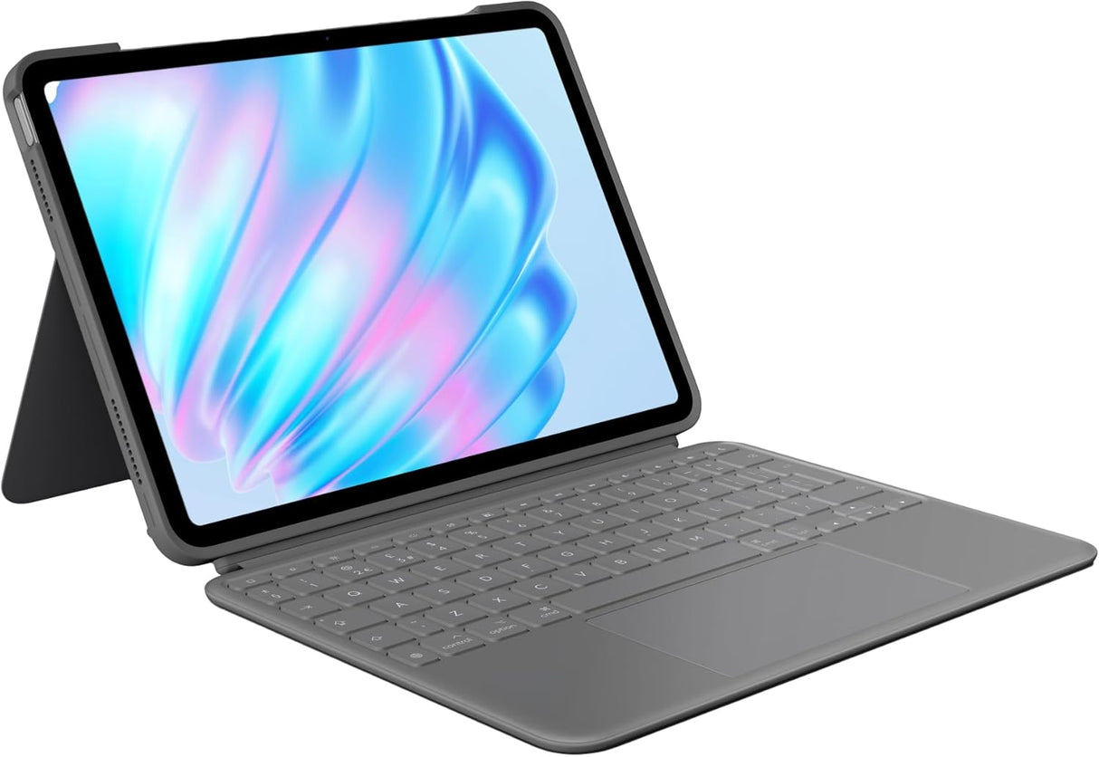 Logitech Combo Touch Backlit Keyboard Case for iPad Pro 13” (M4) - Graphite - Kazoop 