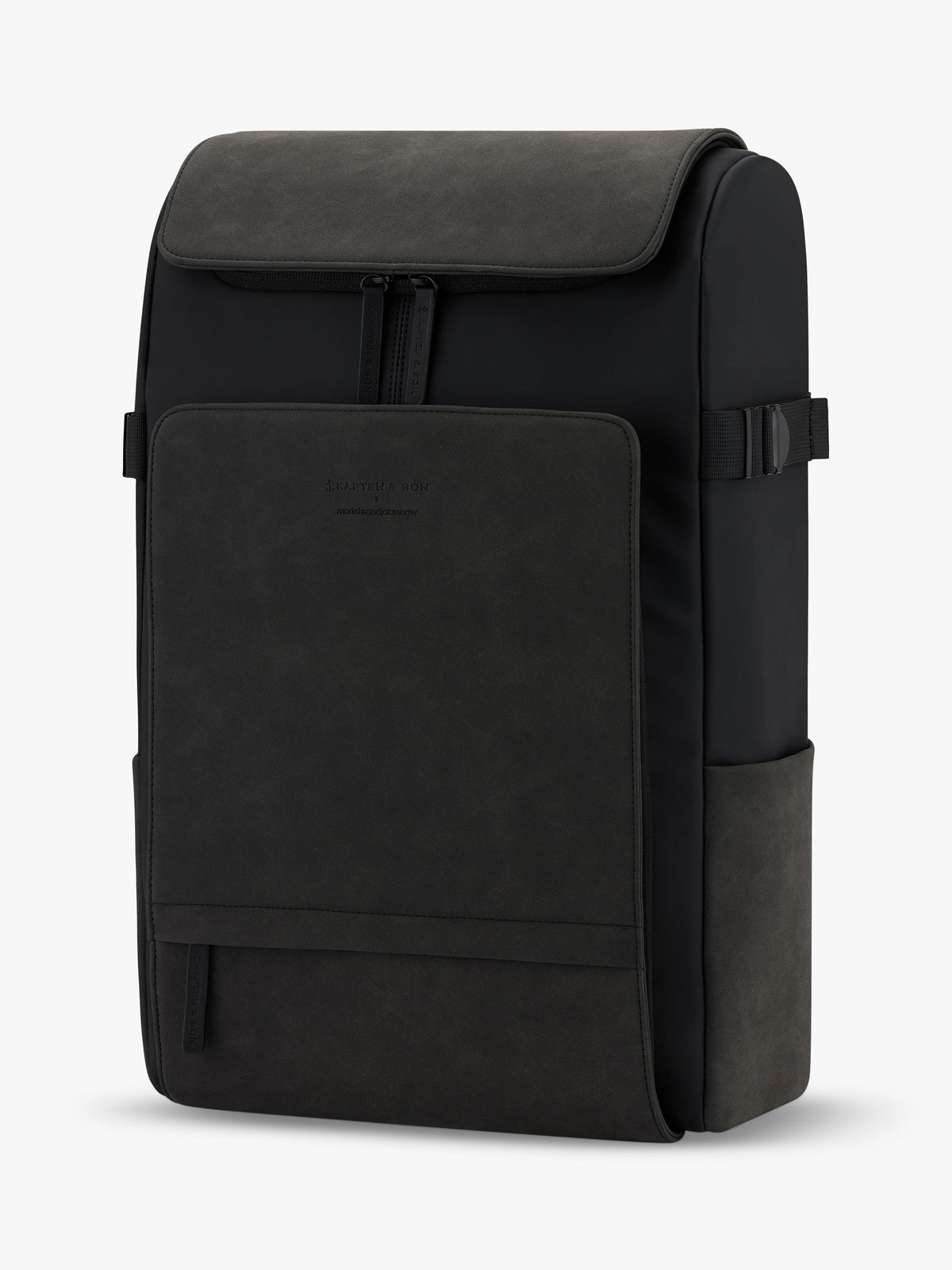 Kapten & Son Bali Mariefeandjakesnow Backpack Travel School Rucksack - Black