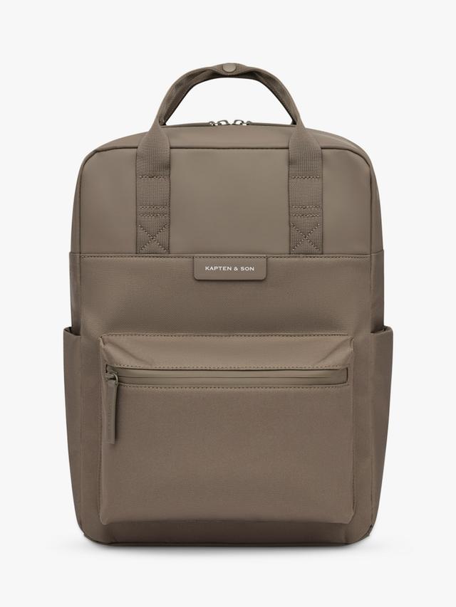 Kapten & Son Bergen Pro 15L Recycled PET Laptop Travel Backpack - Walnut