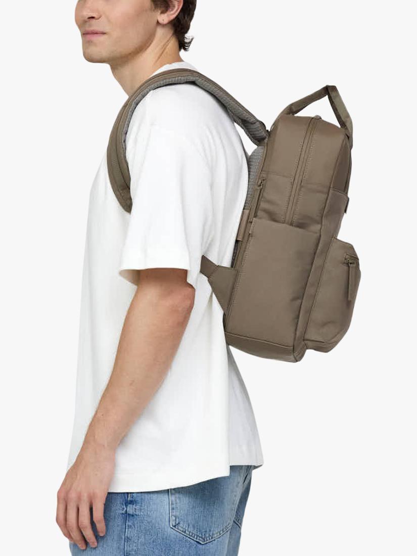 Kapten & Son Bergen Pro 15L Recycled PET Laptop Travel Backpack - Walnut