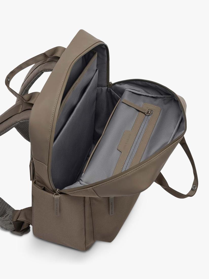 Kapten & Son Bergen Pro 15L Recycled PET Laptop Travel Backpack - Walnut