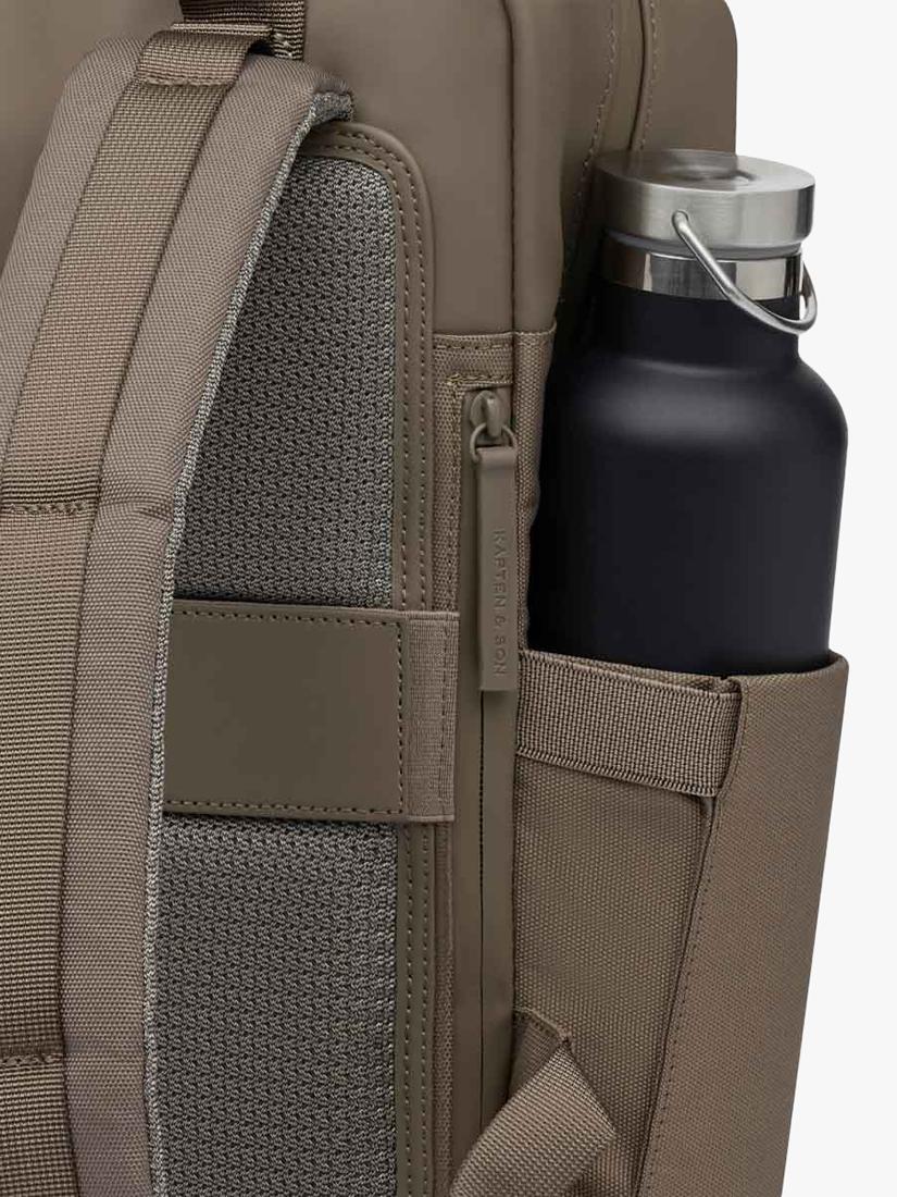 Kapten & Son Bergen Pro 15L Recycled PET Laptop Travel Backpack - Walnut