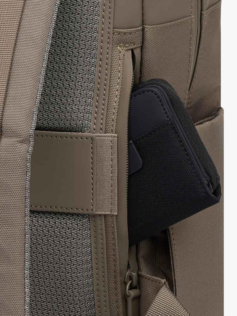 Kapten & Son Bergen Pro 15L Recycled PET Laptop Travel Backpack - Walnut