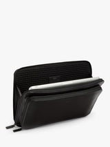 TUMI Men's Nassau Travel Everyday Organiser 14" Laptop Bag - Black Embossed