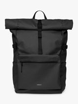 Sandqvist Stream 16" Unisex Adjustable Laptop Rolltop Backpack - 34L Black