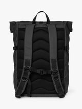 Sandqvist Stream 16" Unisex Adjustable Laptop Rolltop Backpack - 34L Black