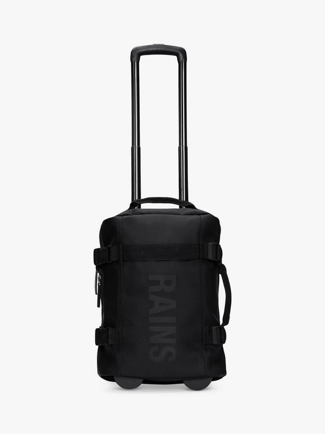 Rains Texel Soft-side 48cm 2 Wheel Zipped Travel Cabin Suitcase - Black