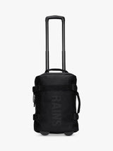 Rains Texel Soft-side 48cm 2 Wheel Zipped Travel Cabin Suitcase - Black