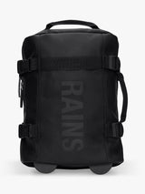 Rains Texel Soft-side 48cm 2 Wheel Zipped Travel Cabin Suitcase - Black