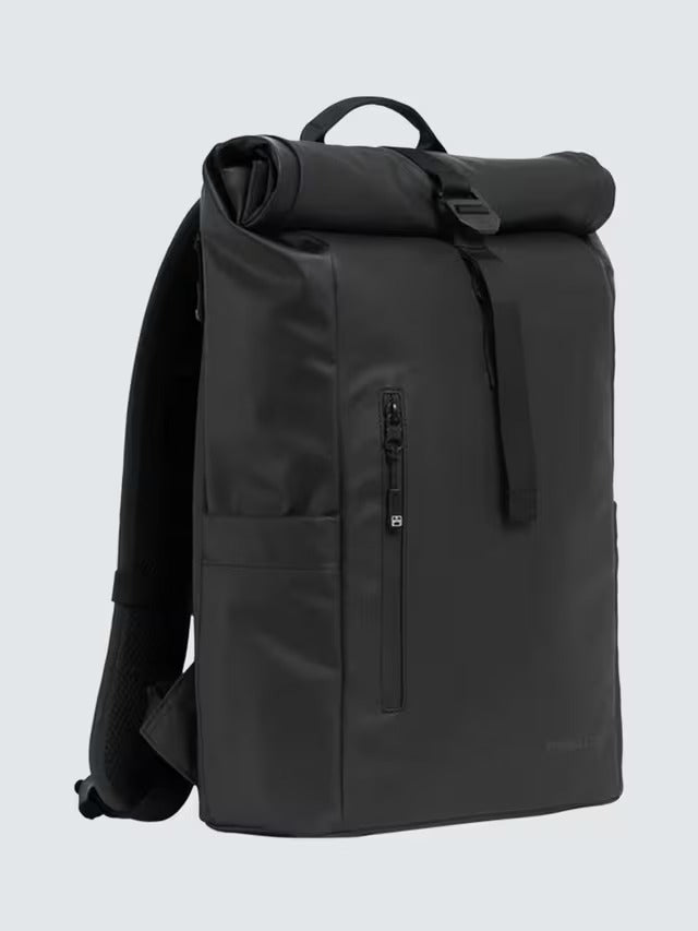 Stubble & Co The Roll Top 15L Travel Waterproof Everyday Backpack - Black