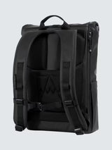 Stubble & Co The Roll Top 15L Travel Waterproof Everyday Backpack - Black