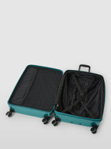 John Lewis Tulum 72cm 8-Wheel Hard Shell Expandable Large Suitcase - Petrol
