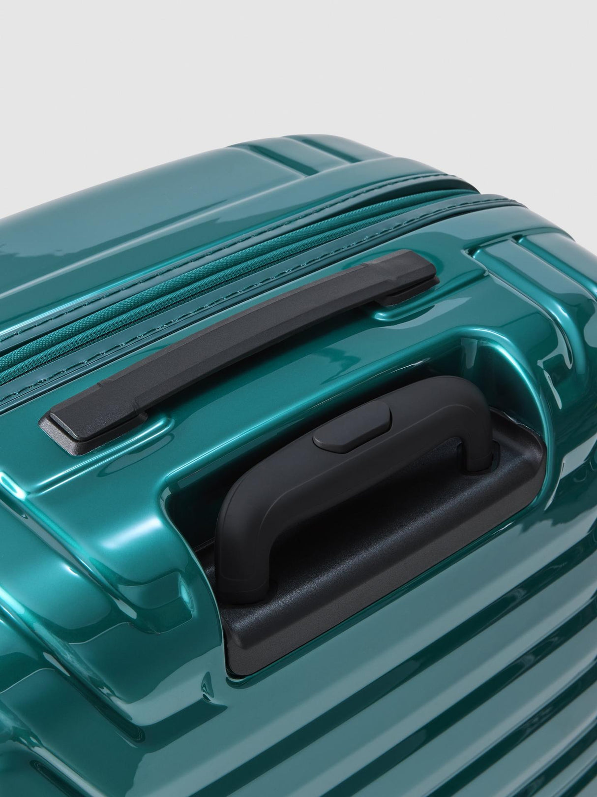 John Lewis Tulum 72cm 8-Wheel Hard Shell Expandable Large Suitcase - Petrol