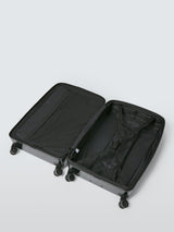 John Lewis Tulum 8-Wheel 72cm Hard Shell Expandable Large Suitcase - Black