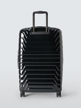 John Lewis Tulum 8-Wheel 72cm Hard Shell Expandable Large Suitcase - Black