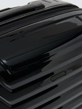 John Lewis Tulum 8-Wheel 72cm Hard Shell Expandable Large Suitcase - Black