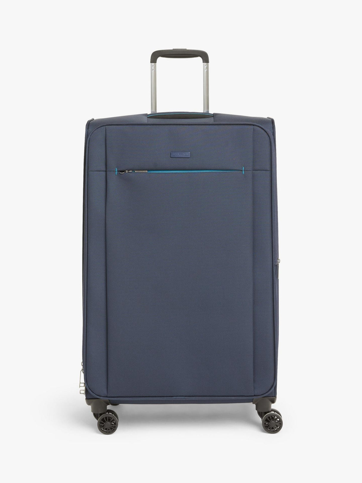 John Lewis Vienna 4-Wheel 76cm Lightweight Large Luggage Suitcase - Navy