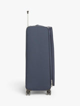 John Lewis Vienna 4-Wheel 76cm Lightweight Large Luggage Suitcase - Navy