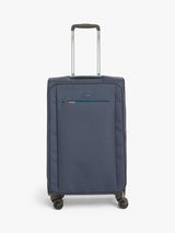 John Lewis Vienna 4-Wheel Spinner 66cm Lightweight Medium Suitcase - Navy