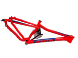 Voodoo Zobop Full‑Suspension 2018 Alloy 16" Mountain Bike Frame Only - Red