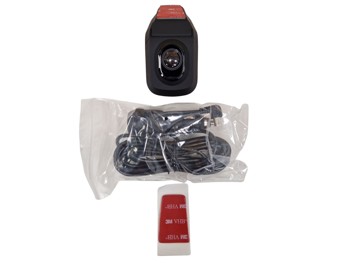 Halfords HDC400 GPS WiFi Front-Facing Quad HD Dash Car Camera System - Black
