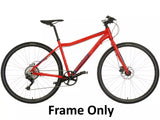 Voodoo Agwe 2018 700c Mens Hybrid Bike Alloy Frame Only - Red - 20'' Large