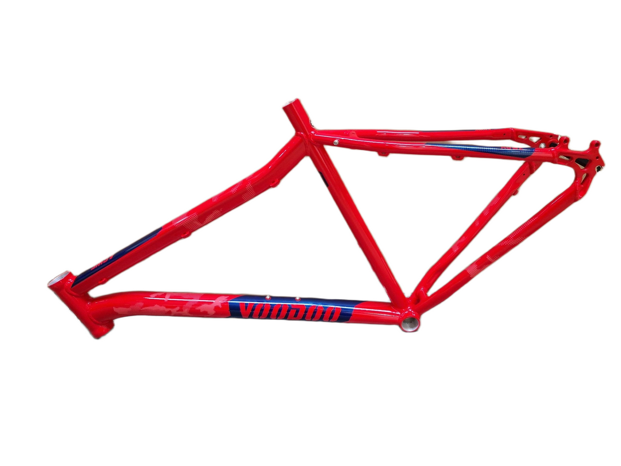 Voodoo Agwe 2018 700c Mens Hybrid Bike Alloy Frame Only - Red - 20'' Large