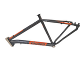 Voodoo Nakisi Gravel / Cyclocross Bike Frame Only - 52cm - Grey/Orange
