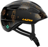 Lazer Pnut Kineticore Black Flying Rocket Kids Cycling Helmet - XXS 46-52cm