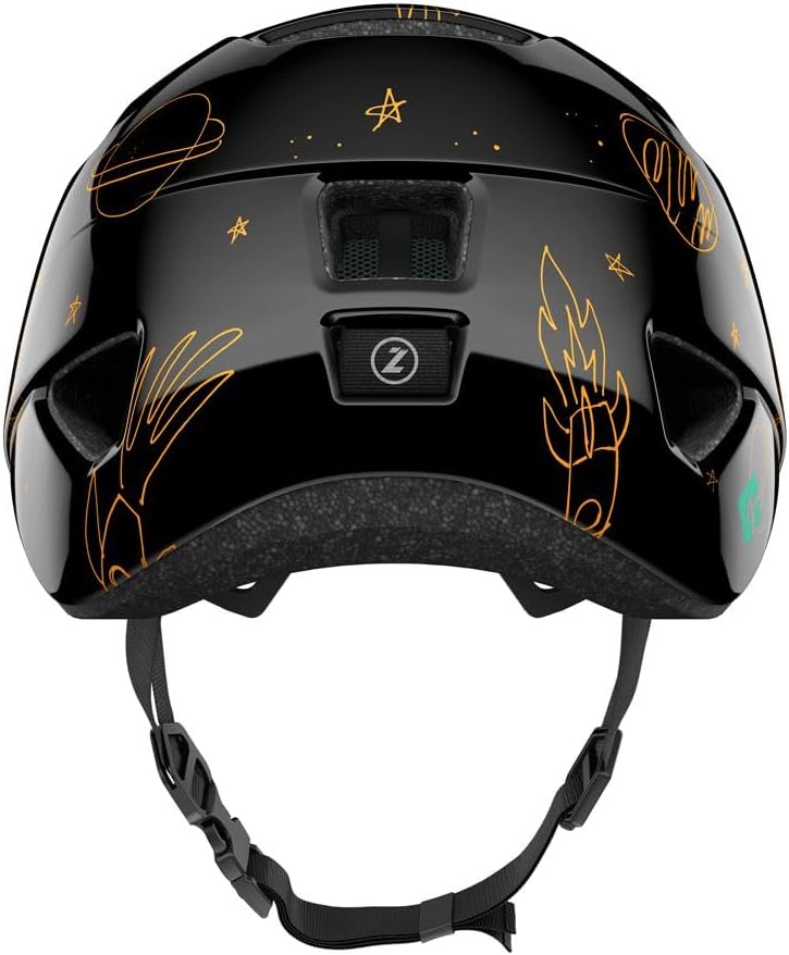 Lazer Pnut Kineticore Black Flying Rocket Kids Cycling Helmet - XXS 46-52cm