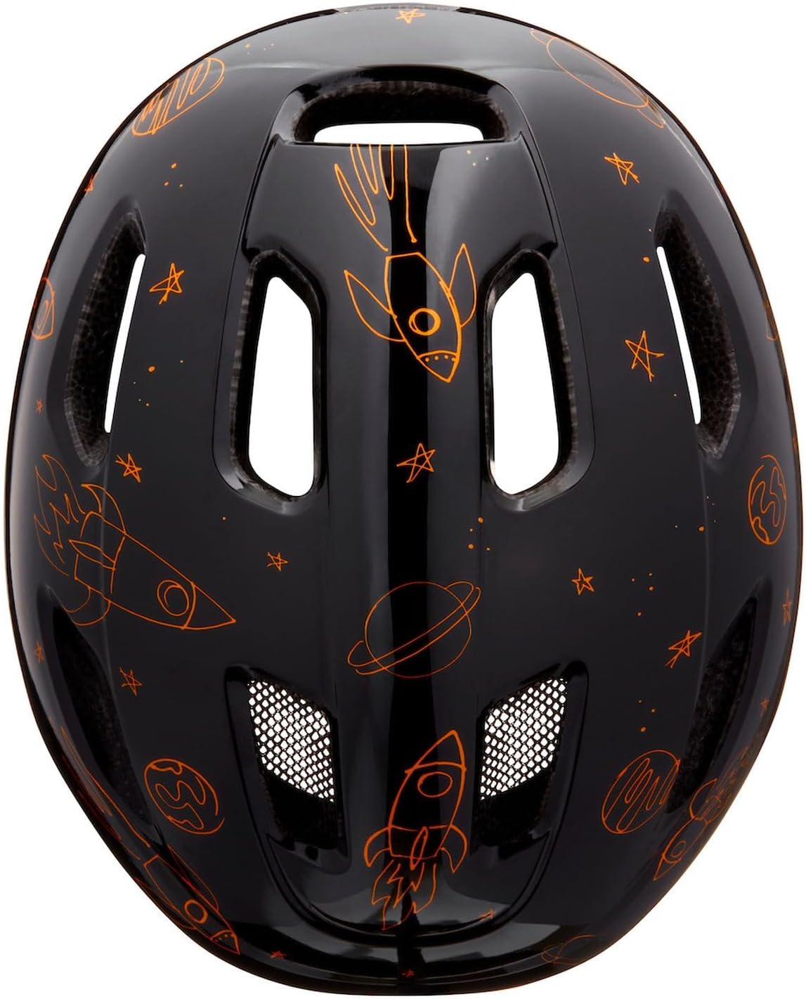 Lazer Pnut Kineticore Black Flying Rocket Kids Cycling Helmet - XXS 46-52cm